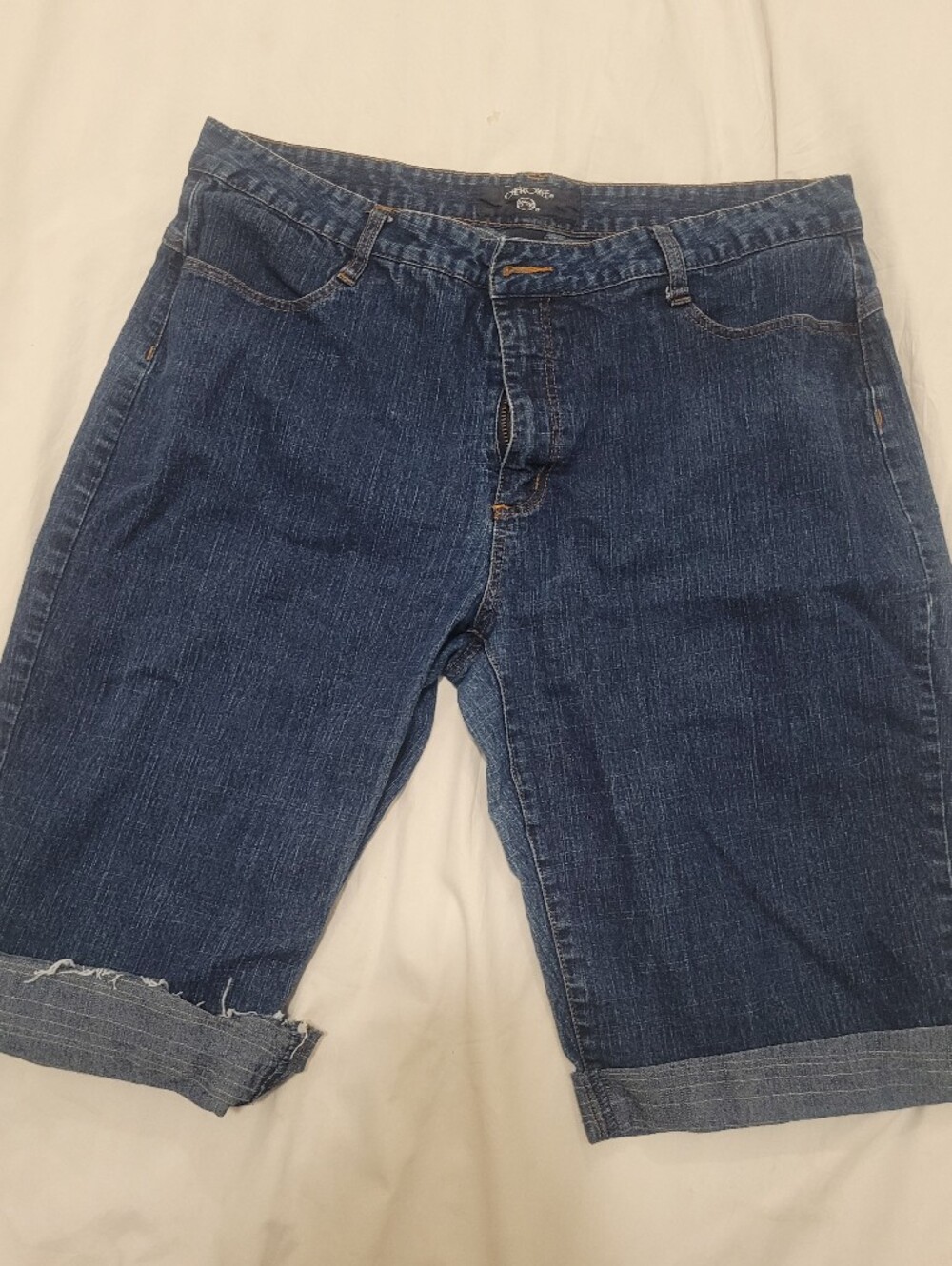 Classic High-Rise Women's Dark Blue Jeans